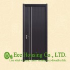 Pre-hung Swing Veneer Door with Aluminum Strips design