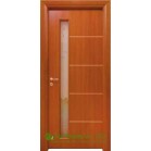 Glazed Interior PVC Wood Doors With 40mm Door leaf 