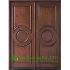  Exterior Door, solid wood material with energy efficient 