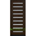 Prehung solid wooden Entry door with frosted glass, Inward opening