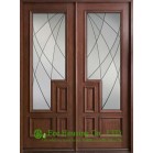 Wood Entry Doors with Glass