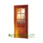 Customized View Panel Veneer door, For Apartment, With lock and Hinges