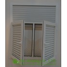 UPVC Shutter Casement Windows, Fixed or Operable Louvered Casement window from China 