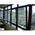 Aluminum Alloy Tilt & Turn Window, Black Color Profile with Anodized Finished 