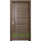 Eco-friendly Swing Type PVC Wood Doors,40mm thickness wood door, For Interior Room 