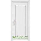 White Color PVC Wood Doors, with door frame/ door architrave/Hardware  