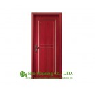40mm thickness Five Layer Paint Finished Wooden composite MDF veneered door For Apartment / Villa / Condos  