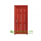 Swing MDF veneered door with Frame and Architrave, Raised Panels
