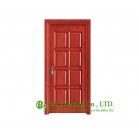 8 Raised Panels Wooden composite MDF veneered door, with lock/ handle/hinges  