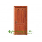 Left Opening China Wooden composite MDF veneered door, with lock/ handle/hinges  