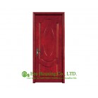 Modern Natural Wood veneered door, with lock/ handle/hinges/Frame/Architrave