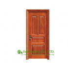 Raised Design Timber veneer door for residential villa, Customized Size and Style 