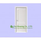 White Color MDF Timber veneer door for residential villa, With Door frame,Door Architraves,Door Lock,Door Handle, Door Hinge