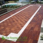 300x300x23mm Outdoor Bamboo Flooring,Decking Tile Unit Series