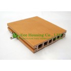 Stable Quality Outdoor WPC decking For Balcony, Anti-moisture and Environmental Friendly