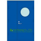 Primary-secondary Steel Fire Rated Door with Round Glass Vision For Commercial Building/ School / Hospital 