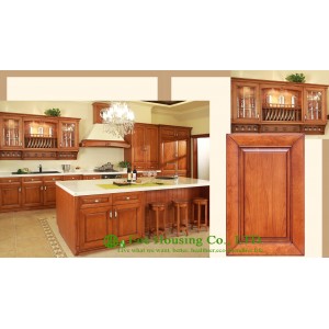 Solid Wood Kitchen Cabinet-4