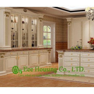 Solid Wood Kitchen Cabinet-5