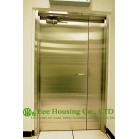 Chemical Resistant Stainless steel 90 min fire rated industrial hinged door