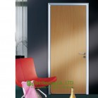 Modern Interior Apartment Door With Aluminum Frame, Wooden Interior Doors With Good Sound Insulation