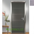 High Quality Wooden Door With Aluminum Frame, Modern Interior Doors For Sale